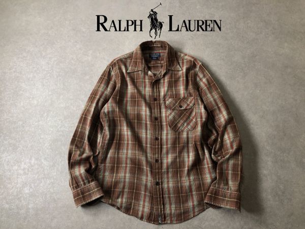 最大52%オフ! G03199 新品 GREG LAUREN フーデッド フランネルシャツ