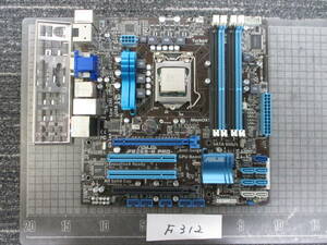 ASUS P8Z68-M PRO CPU付きマザーボード　　　ジャンク扱いでお願いします。　　　　　　　Ｆ312