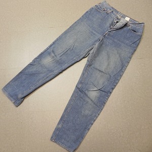 m71★レディース 90s 米国製 USA製 Levi's リーバイス ヴィンテージ デニム 17501 0115 テーパード 11M 古着 色落ち ジーンズ★