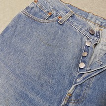 m71★レディース 90s 米国製 USA製 Levi's リーバイス ヴィンテージ デニム 17501 0115 テーパード 11M 古着 色落ち ジーンズ★_画像2