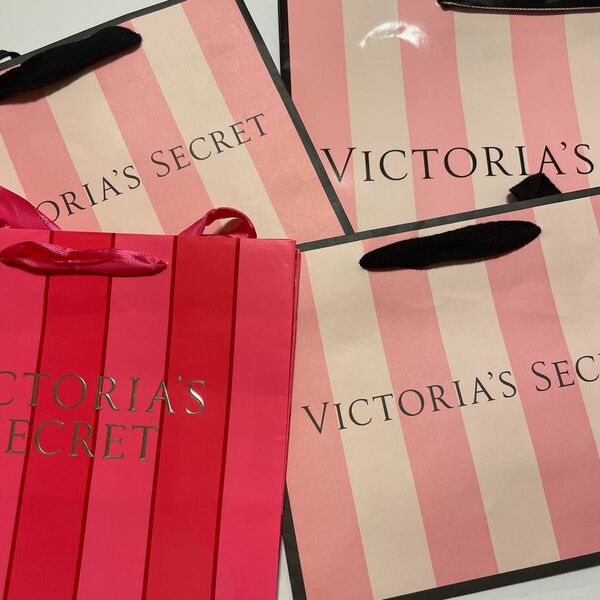 ヴィクトリアシークレット Victoria''s Secret ショップ袋　ショッパー　4枚セット