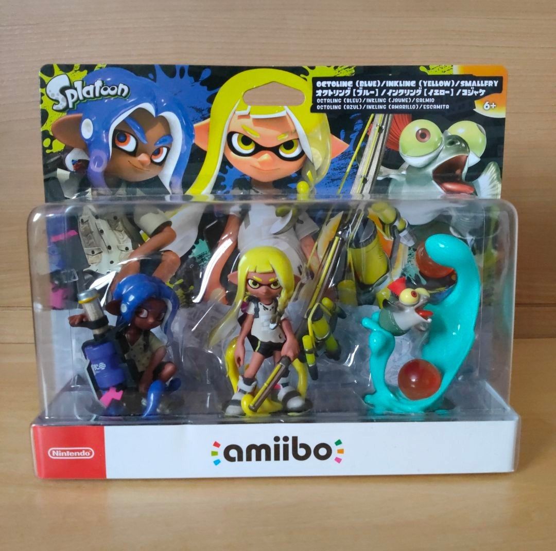 amiboスプラトゥーン3 ブルー・イエロー・コジャケ 各12 計36個セット