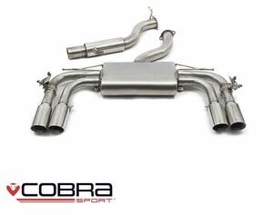 ★Cobra★ アウディS3 8V ハイパフォーマンスエキゾースト マフラー エアロ バンパー リップ ディフューザー バルブ