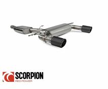 ★Scorpion★ アウディ TT 8S ハイパフォーマンスエキゾースト マフラー パイプ 中間 リアピース パーツ バルブ パイプ audi_画像1