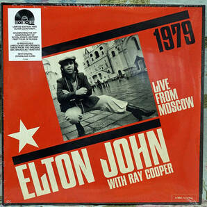 ELTON JOHN (エルトンジョン)「LIVE FROM MOSCOW」2LPクリアヴィニール／レコードストアデイ限定盤未開封新品の画像1