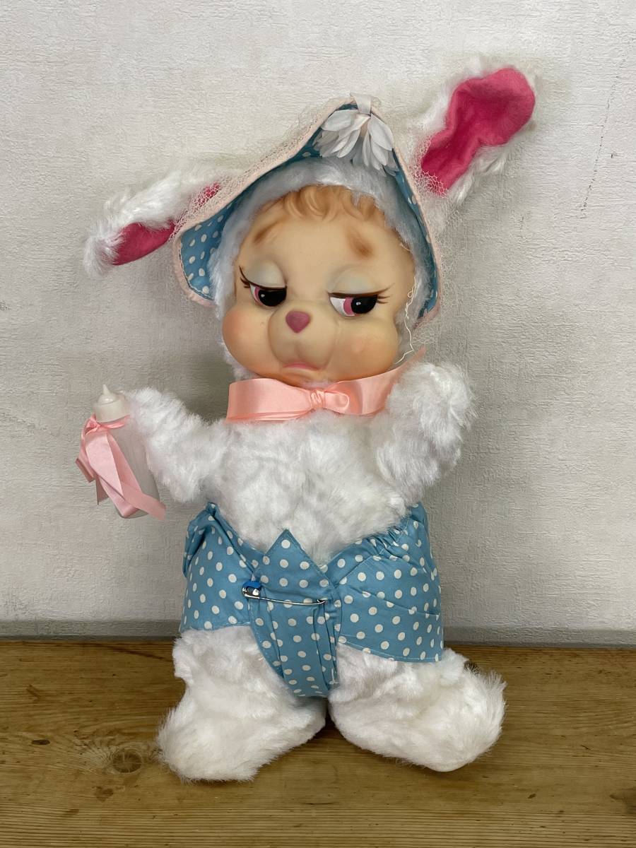 おしゃれ ヴィンテージ ラバーフェイスぬいぐるみ ラシュトン - ぬいぐるみ