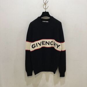 GIVENCHY Band heavy sweater ジバンシー バンド ヘビー セーター グレー サイズ2 584916