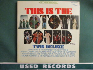 ★ VA ： This Is The Motown Sound Vol.2 Twin Deluxe 2LP ☆ (( The Supremes / Temptations / Marvin Gaye / Stevie Wonder 他