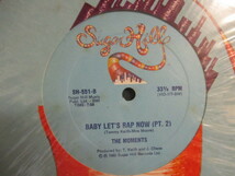 ★ The Moments ： Baby Let's Rap Now 12'' ☆ (( Sweet Soul 甘茶ソウル バラード / 落札5点で送料無料_画像3