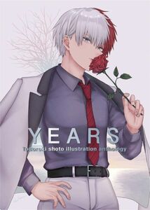 「YEARS」曇天　僕のヒーローアカデミア 同人誌 轟焦凍 イラスト集/ Ｂ５ 20p