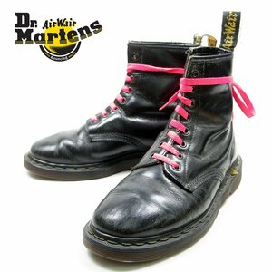 UK7　25.5㎝相当　Dr.Martens　ドクターマーチン　8ホール　レザーシューズ　革靴　ワークブーツ　菅田将暉　Oi PUNK ROCK MODS/U7422