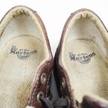 UK11　30㎝相当　Dr.Martens　ドクターマーチン　6ホール　レザーシューズ　ワークシューズ　茶　ダークブラウン　革靴　/U7591_画像8