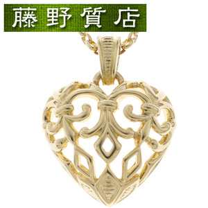 (Красивые товары) Микимото Микимото Ожерелье сердца K18 YG Yellow Gold Pendant 8875