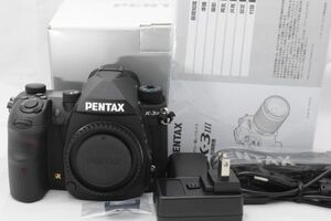 ■極上品■ ペンタックス PENTAX K-3 Mark III ボディ ブラック APS-Cデジタル一眼レフカメラ