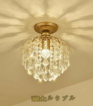 新入荷☆ 豪華なクリスタルフロアランプシャンデリアライト LEDランプ天井照明器具_画像1