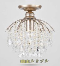 新入荷☆ 豪華なクリスタルフロアランプシャンデリアライト LEDランプ天井照明器具_画像5