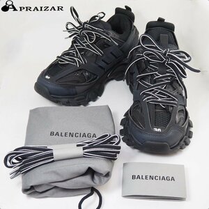  прекрасный товар BALENCIAGA Balenciaga TRACK грузовик спортивные туфли 36 черный женский изменение шнурок * упаковочный пакет есть [52615]