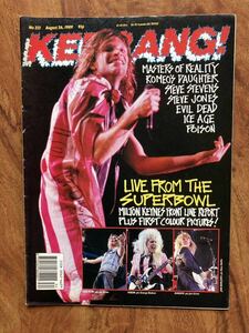 【英語洋書雑誌】ケラング　Kerrang！1989年8月　No.253 August 26, 1989