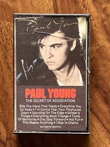 【希少！カセットテープ】「シークレット・オブ・アソシエーション 」ポール・ヤング　The Secret Of Association Paul Young