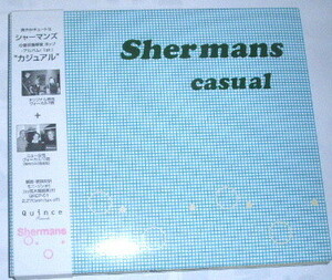 国内盤 SHERMANS /casual~シャーマンズ 元red sleeping beauty ネオアコ ギターポップ スウェディッシュポップ