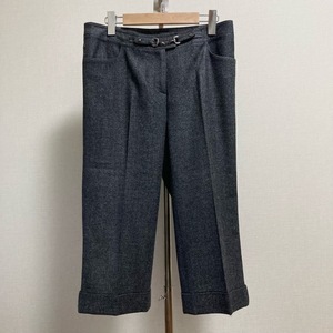 #wnc レリアン Leilian パンツ 11 グレー シルク混 レディース [764419]