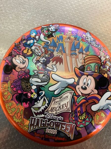 ディズニー缶バッジハロウィン2012年