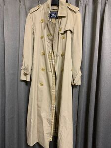 【Burberry】バーバリー　ビンテージトレンチコートmade in England