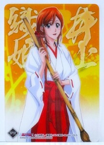 BLEACH ブリーチ クリアコレクション 2 井上織姫 SP32 巫女 クリアカード 未使用