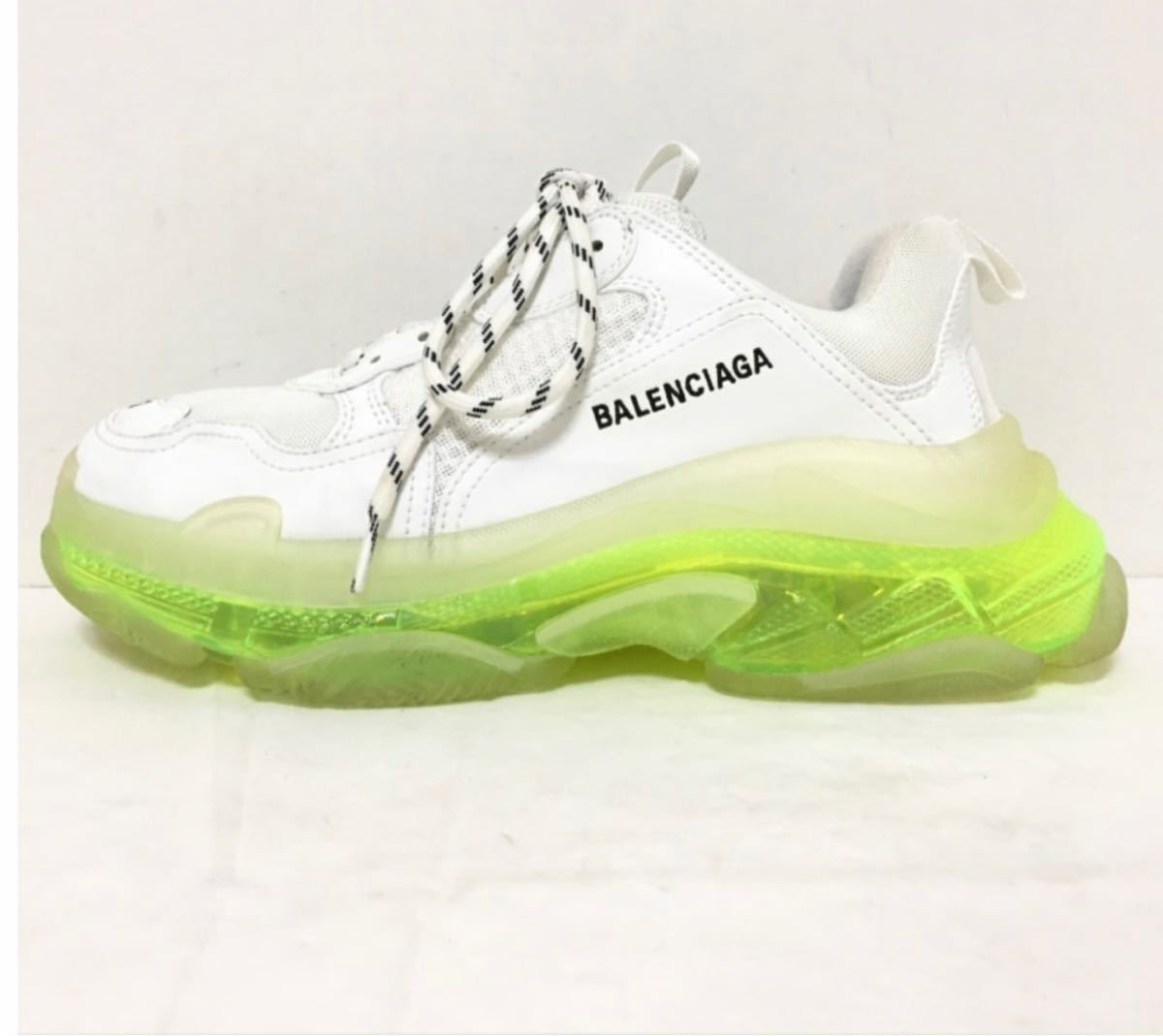 直販最安値 バレンシアガ スニーカー トリプルエス triple s クリア