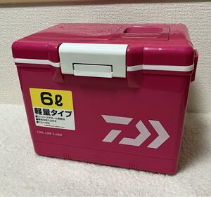 新品 ダイワ(DAIWA) クールライン 【S600X】 クーラーボックス 【6L】 釣り フィッシング アウトドア 機能性抜群 ハゼ キス メバル アジ