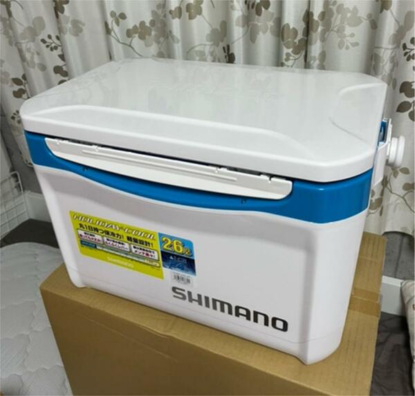 新品 シマノ(SHIMANO) ホリデー クール 【LZ-326Q】 【26L】 釣り フィッシング 機能性抜群 アウトドア 全魚種対応 クーラーボックス