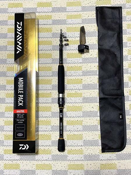 新品 ダイワ(DAIWA) 22 モバイルパック 646TUL(スピニング) フィッシング スピニングロッド トラウト アジ メバル