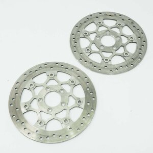  Harley Dyna 06-17 year touring 08-13 year original front brake disk brake rotor 2 pieces set FXD FXDL FLHT FLHR FLHX