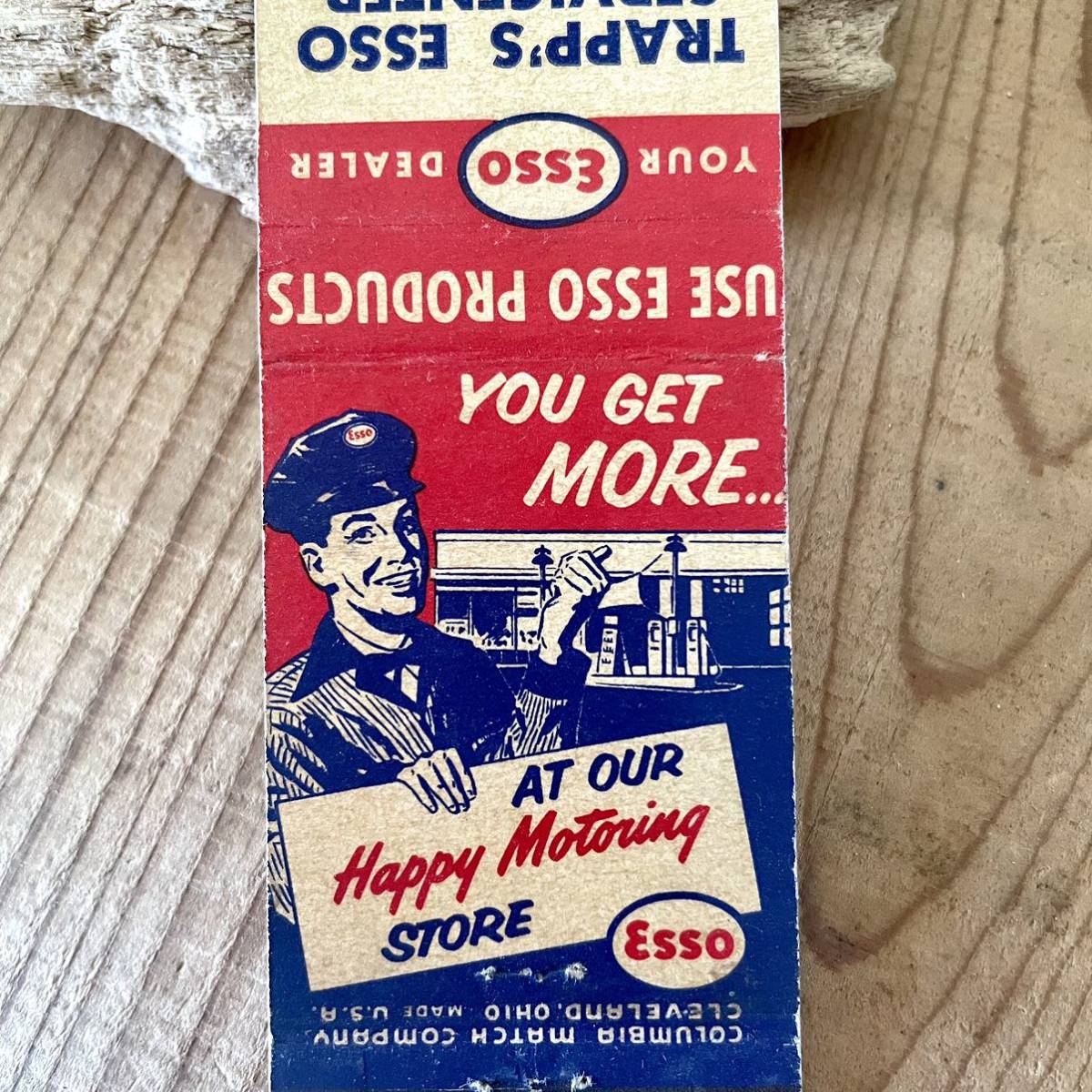 ☆激レア☆ 1950年 esso ビンテージ 看板 Made in USA アンティーク