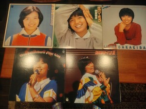 送料込み　榊原郁恵　LP　レコード　5枚セット