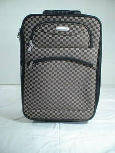 1605　diterrane 茶色　スーツケース　キャリケース　旅行用　ビジネストラベルバック