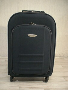 1972　ヒロココシノ　紺色　スーツケース　キャリケース　旅行用　ビジネストラベルバック