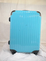2056　ブルーＸブラック　TSAロック付　スーツケース　キャリケース　旅行用　ビジネストラベルバック_画像1