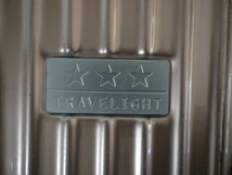 1822　TRAVELIGHT　ピンク TSAロック付　スーツケース　キャリケース　旅行用　ビジネストラベルバック_画像7