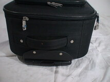 1878　BON VOYAGE 黒色　鍵付き　スーツケース　キャリケース　旅行用　ビジネストラベルバック_画像5