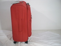 1881　FIGARO 赤色　鍵付き　スーツケース　キャリケース　旅行用　ビジネストラベルバック_画像3