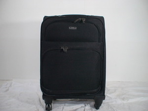 2155　VERAGE GEMA LUGGAGE　黒　鍵付き　スーツケース　キャリケース　旅行用　ビジネストラベルバック