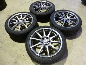 215/45R18 グッドイヤー ICENAVI6 バリ山 LOXARNY SPORT