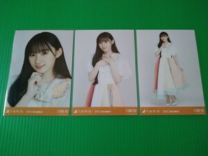 乃木坂46 【川﨑桜】 スペシャル衣装35 生写真 ３種コンプ 2022年 12月 December ランダム webshop限定