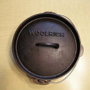 WOOLRICH ウールリッチ ダッチオーブン 10inch（中古）トライポッド セット！の画像1