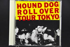 ライブ盤☆ HOUND DOG Roll Over Tour Tokyo at 日比谷野外音楽堂 / ハウンド ドッグ■82年5/22.23 LIVE 全12曲 CD アルバム 32DH-487 美品