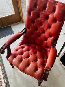 ★本革 Lloyd’s Antiques ロイズ・アンティークス Carlton Chair カールトンチェア 