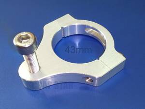  postage 185 jpy correspondence 43mm Fork clamp # stereo Dan installation etc. #43mm* xjr1300 gsxr zrx Zephyr 1100 43 pie 