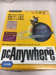 ☆未使用・未開封☆シマンテック　リモートコントロールソフト　pcAnywhere version9.2