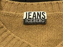 価格4-5万円程　ICEBERG アイスバーグ　メンズ　ニットXL セーター_画像4